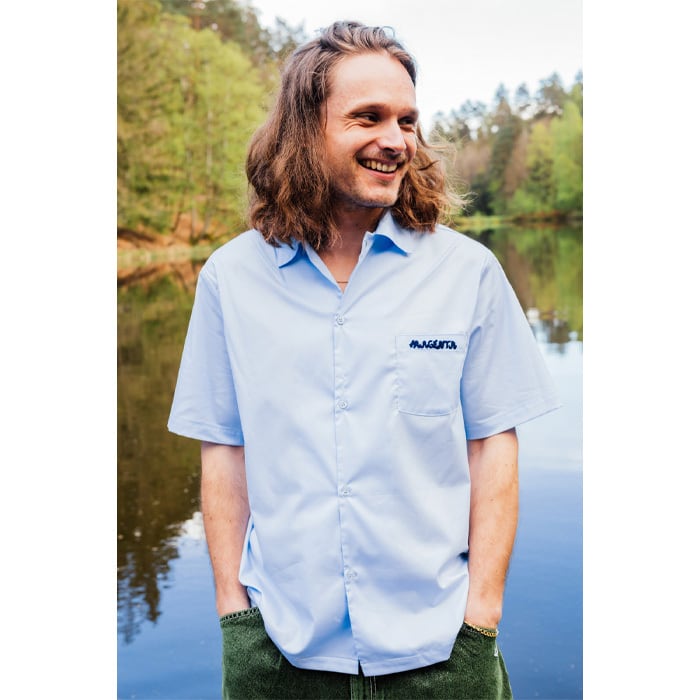 MAGENTA マゼンタ ボウリングシャツ 半袖 スケボー SU24 BOWLING SHIRT