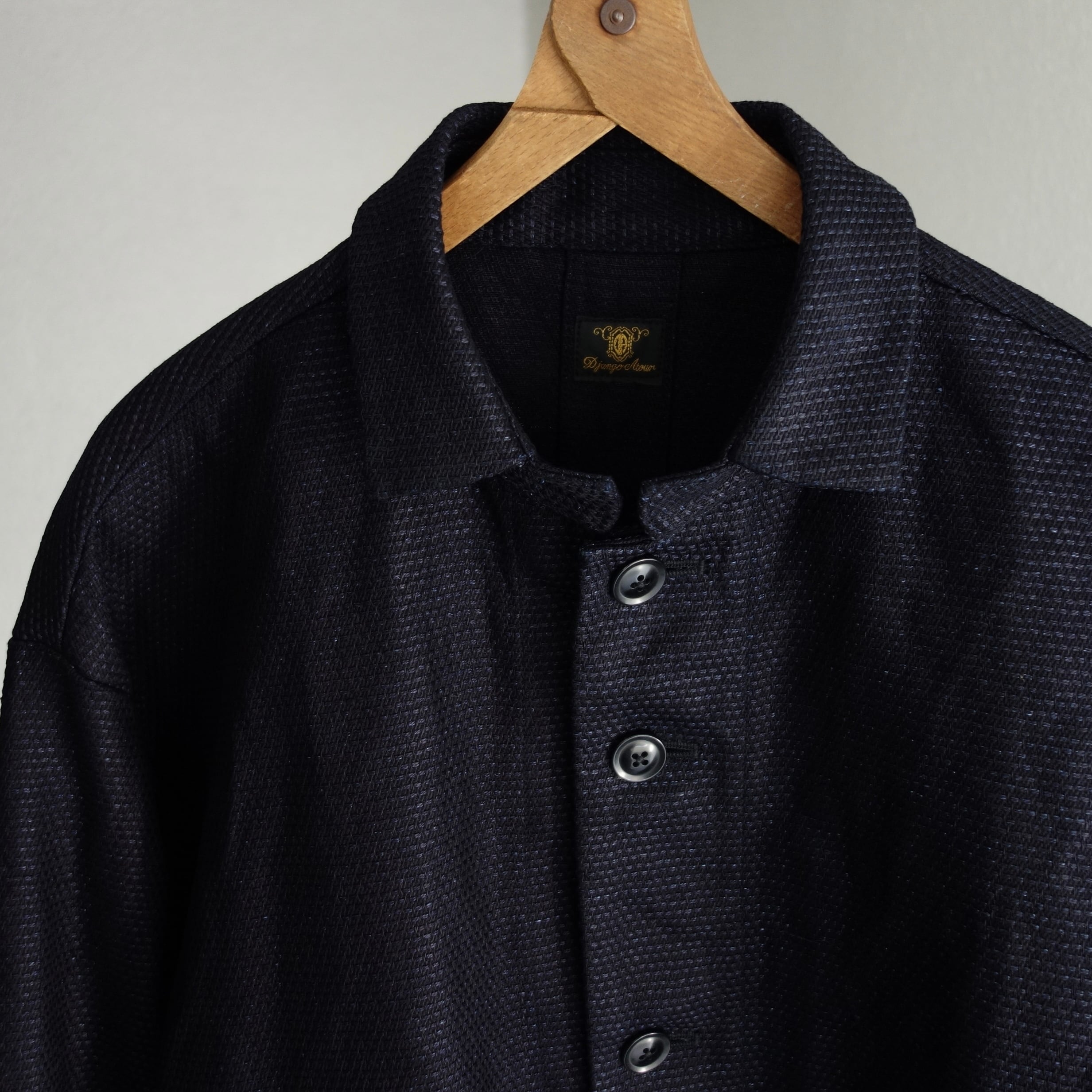 classic jardinier indigo jacket | ATELIER GARDENIA