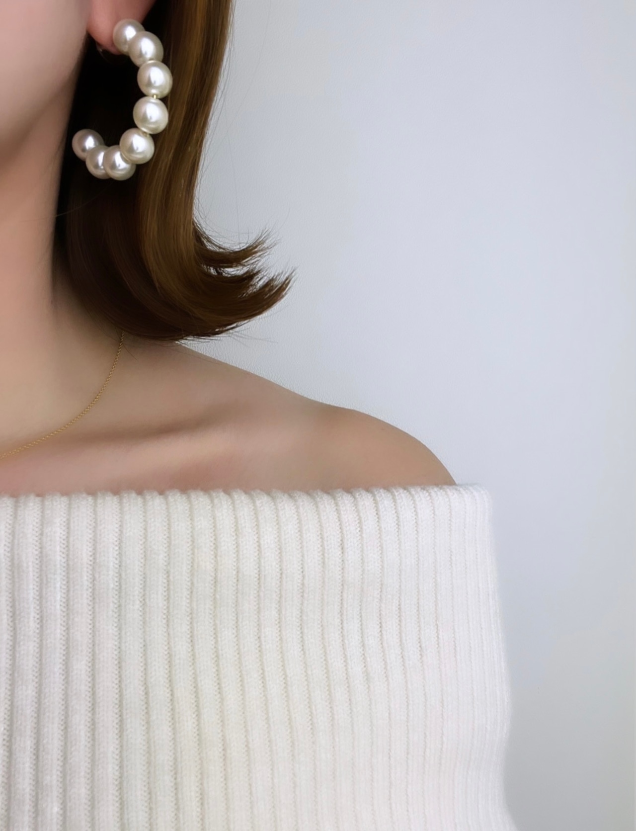 パールループピアス