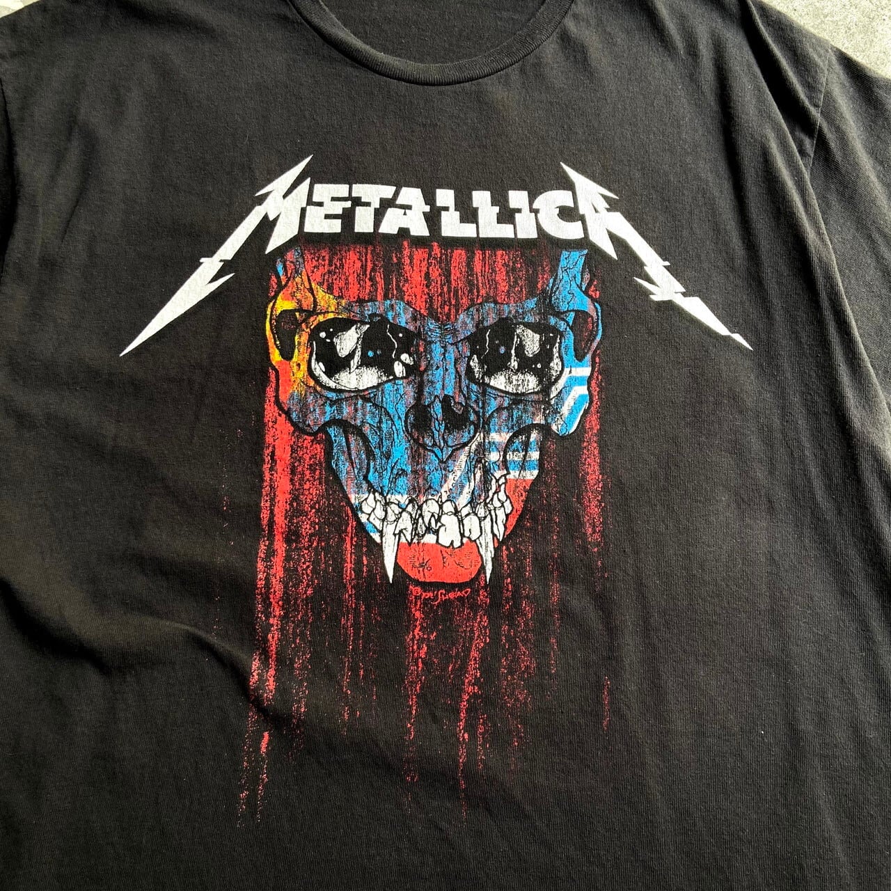 メタリカ 90s バンド tシャツ パスヘッド スカル シングルステッチ usa
