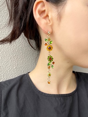 Gorgeous Flowers Earrings