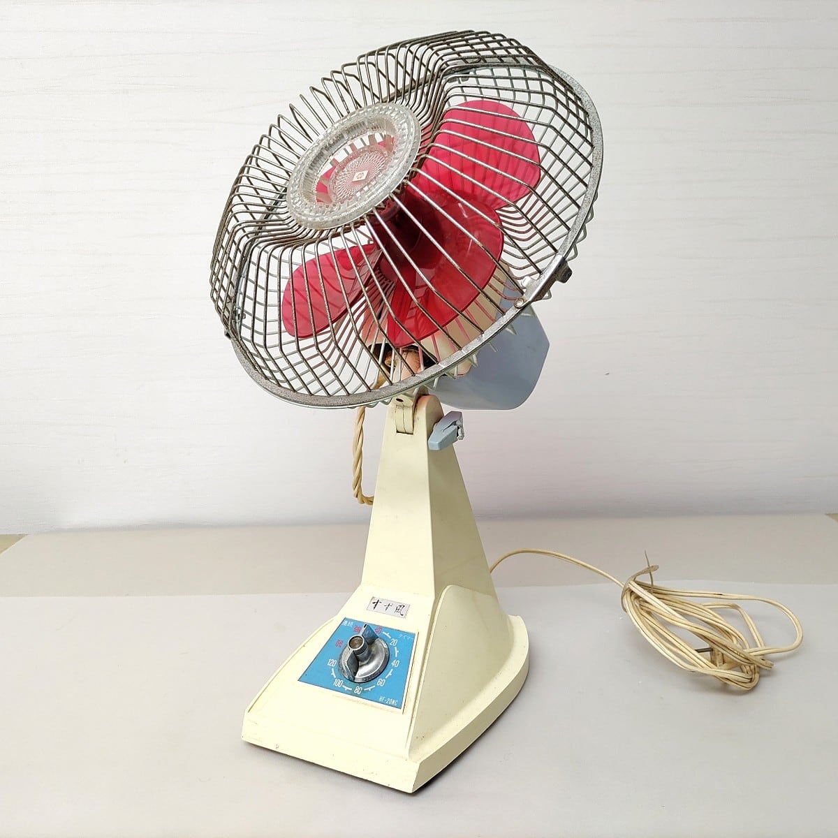 ホリエ・レトロ扇風機・すず風・昭和レトロ・赤羽根・HF-20NC・No 
