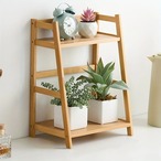 ガーデンラック 花壇 ２段 木製 40×40×30cm 収納 レトロ カントリー おしゃれ インテリア おもちゃ 玄関 リビング バルコニー 収納アイテム