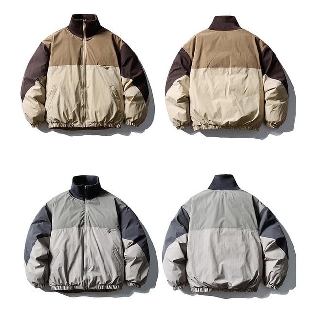 Color Blocking Quilted Jacket [2314] | Japan Outdoor Living