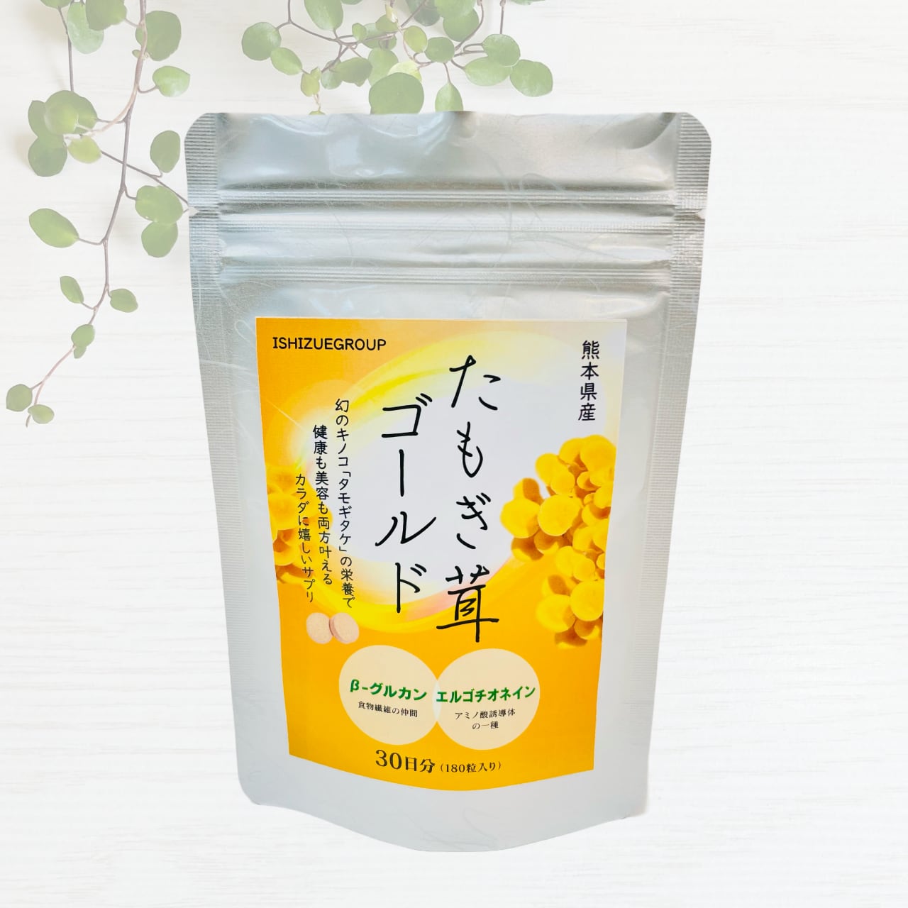 たもぎ茸ゴールド 30日分(180粒入り【送料無料】Ishizue-group たもぎ茸ゴールド 30日分(180粒入り【送料無料】Ishizue-group