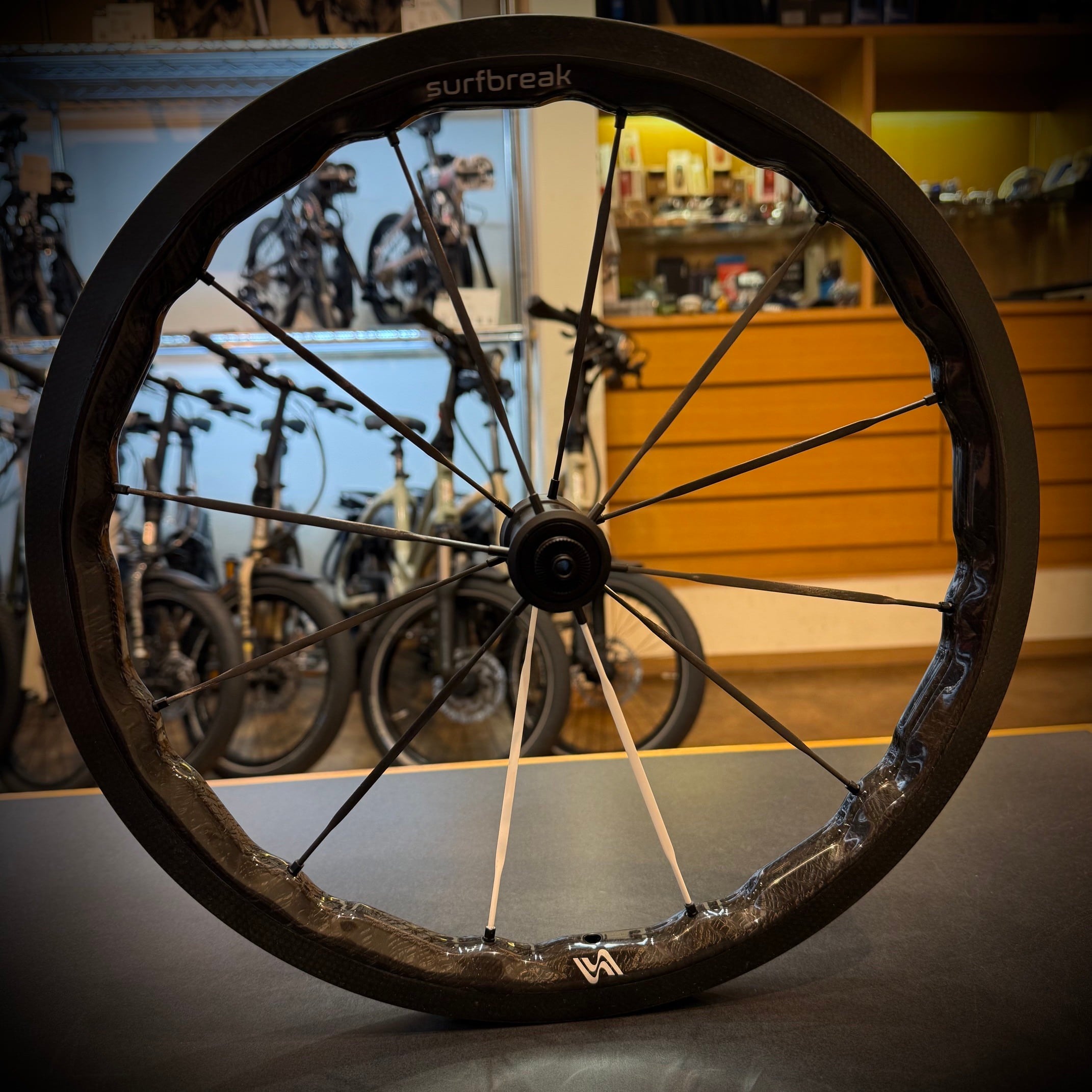SMC Surfbreak 16 inch 349 Carbon Spokes Wheels Waves Rim for