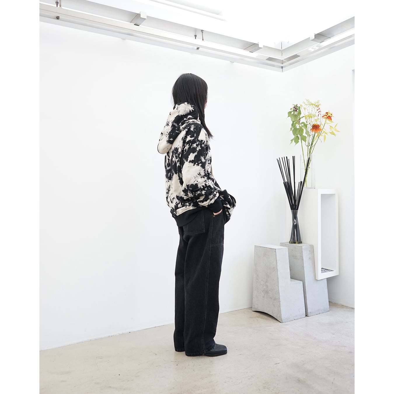 【値下げ】激レア JEAN PATOU NORMANDIE未開封品 Nature Pattern Jacquard Wide Leg