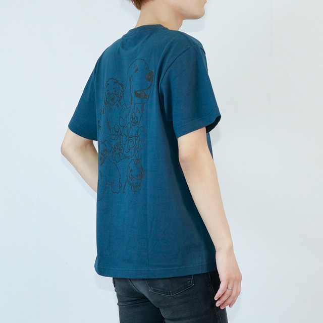 Navy/半袖Tシャツ