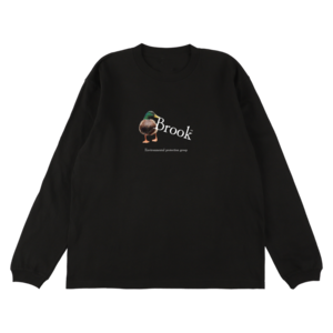 Black(Duck&Brook L/S Tee