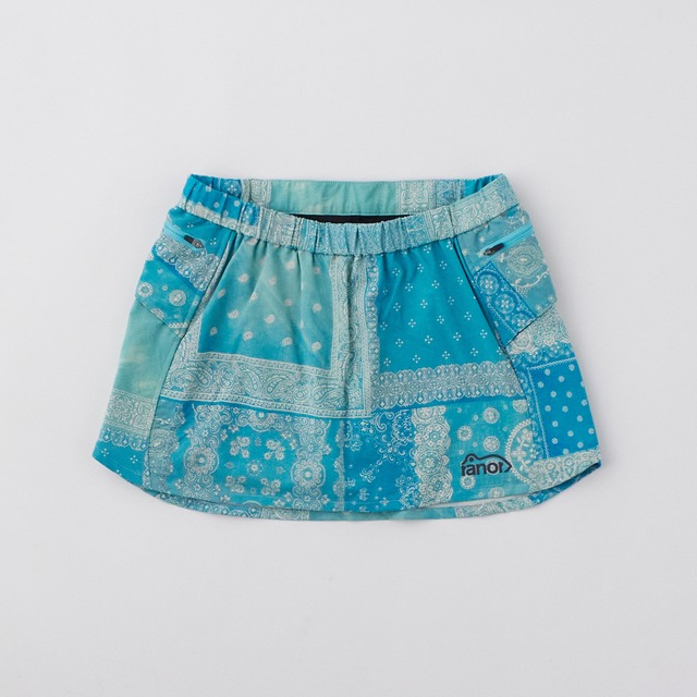 ranor(ラナー) BANDANA SKIRT レディース ランニングスカート ランスカ  TURQ