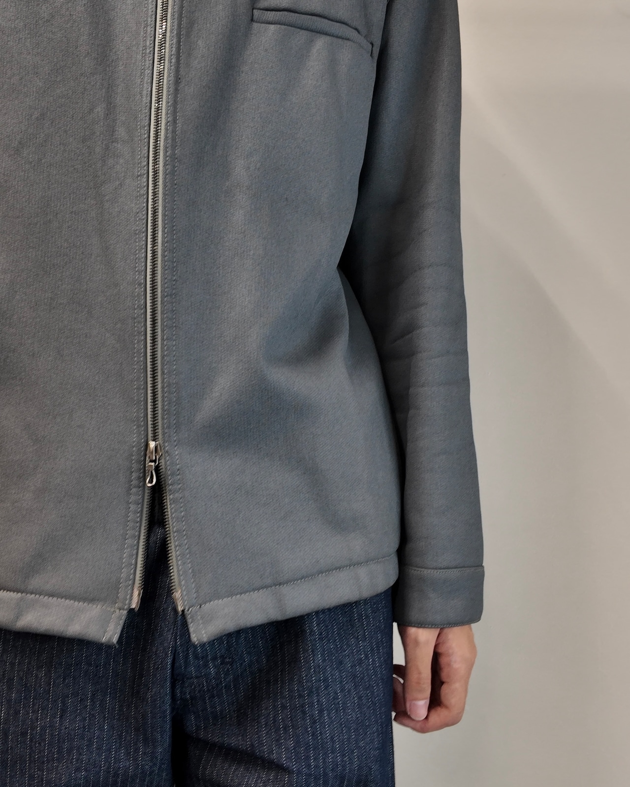 【A.P.C】double zip oversized coating blouson