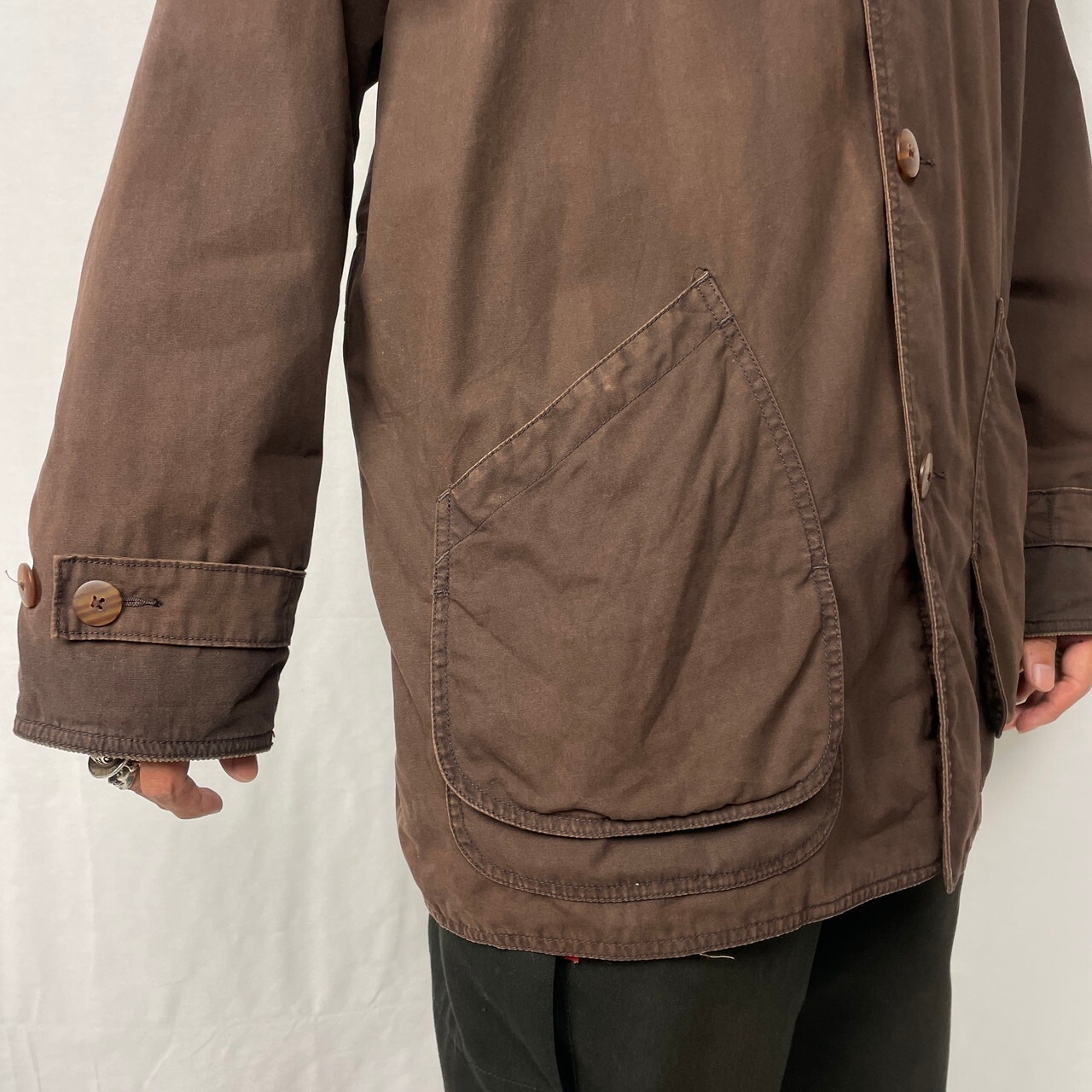 90年代 J.CREW Jクルー ハンティングジャケット メンズL-XL相当 古着 