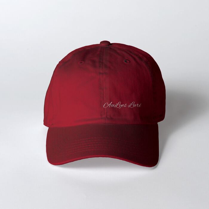 FLAT VISOR CAP (RED) / GAVIAL | Pay ID
