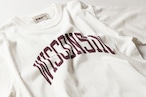 ［bibmilk］3/4スリーブベースボールTシャツ WISCONSIN レディス