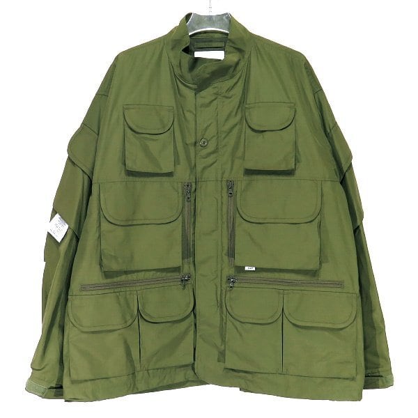 WTAPS  MODULAR シャツ　Lサイズ　OLIVE ダブルタップス