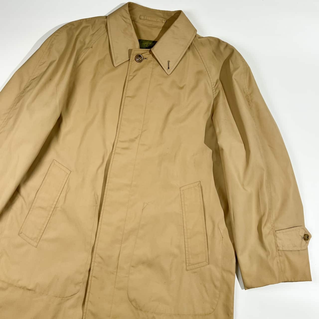 VAN JACKET ヴァンヂャケット ステンカラー コート 93/ベージュ メンズ ビンテージ