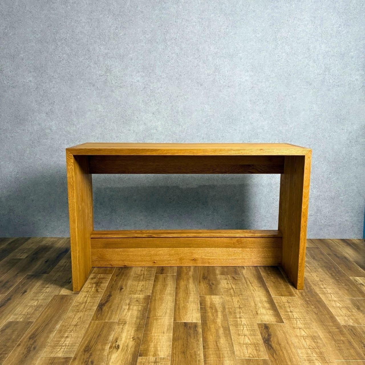 Easy Life イージーライフ BENNET COUNTER TABLE ベネット カウンターテーブル 1500幅 バーテーブル ナチュラル カフェ 書斎 ワークデスク【中古】【300サイズ】