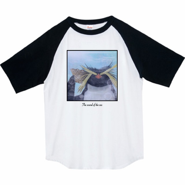 海の音　ラグランTシャツ