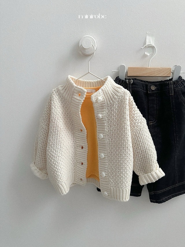【予約/特典】mini robe / Non-fade panel denim pants