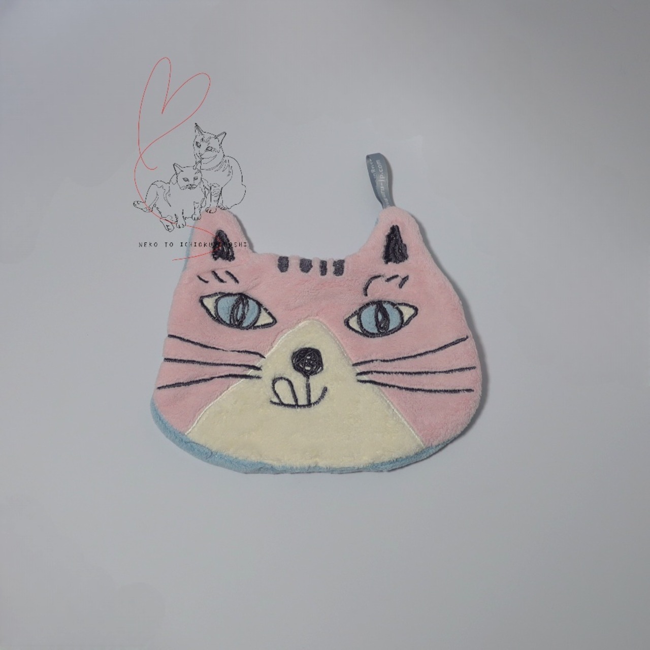 ダイカットタオル　ミチョロ 　Kusuguru Japan