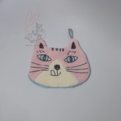 ダイカットタオル　ミチョロ 　Kusuguru Japan