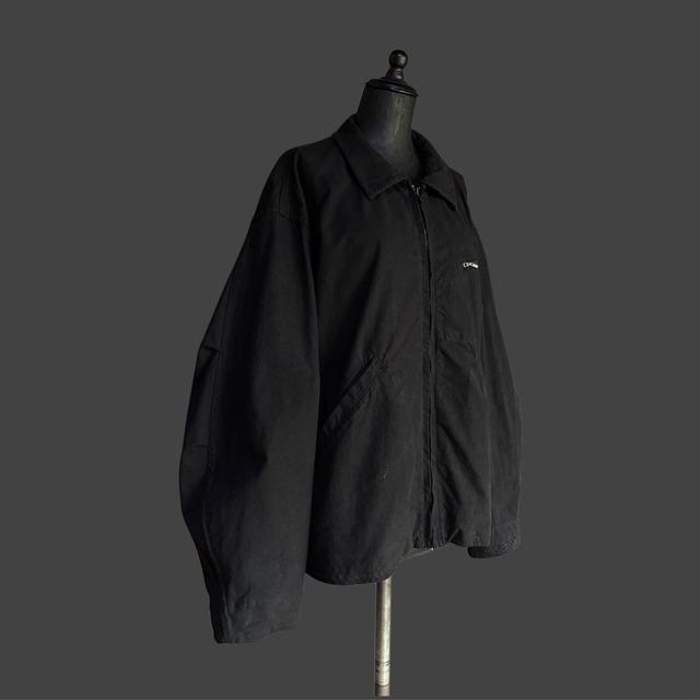 HARRINGTON JACKET – COTTON / BLACK