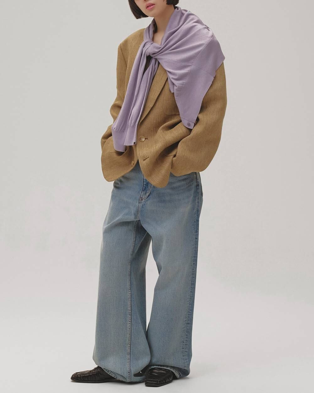 TODAYFUL】Boyfriend Linen Jacket | LASHIC