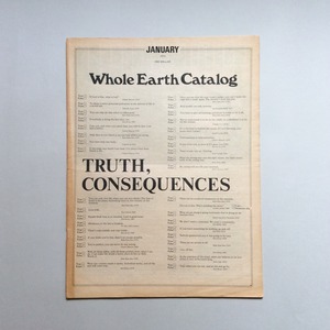 Whole Earth Catalog January 1971