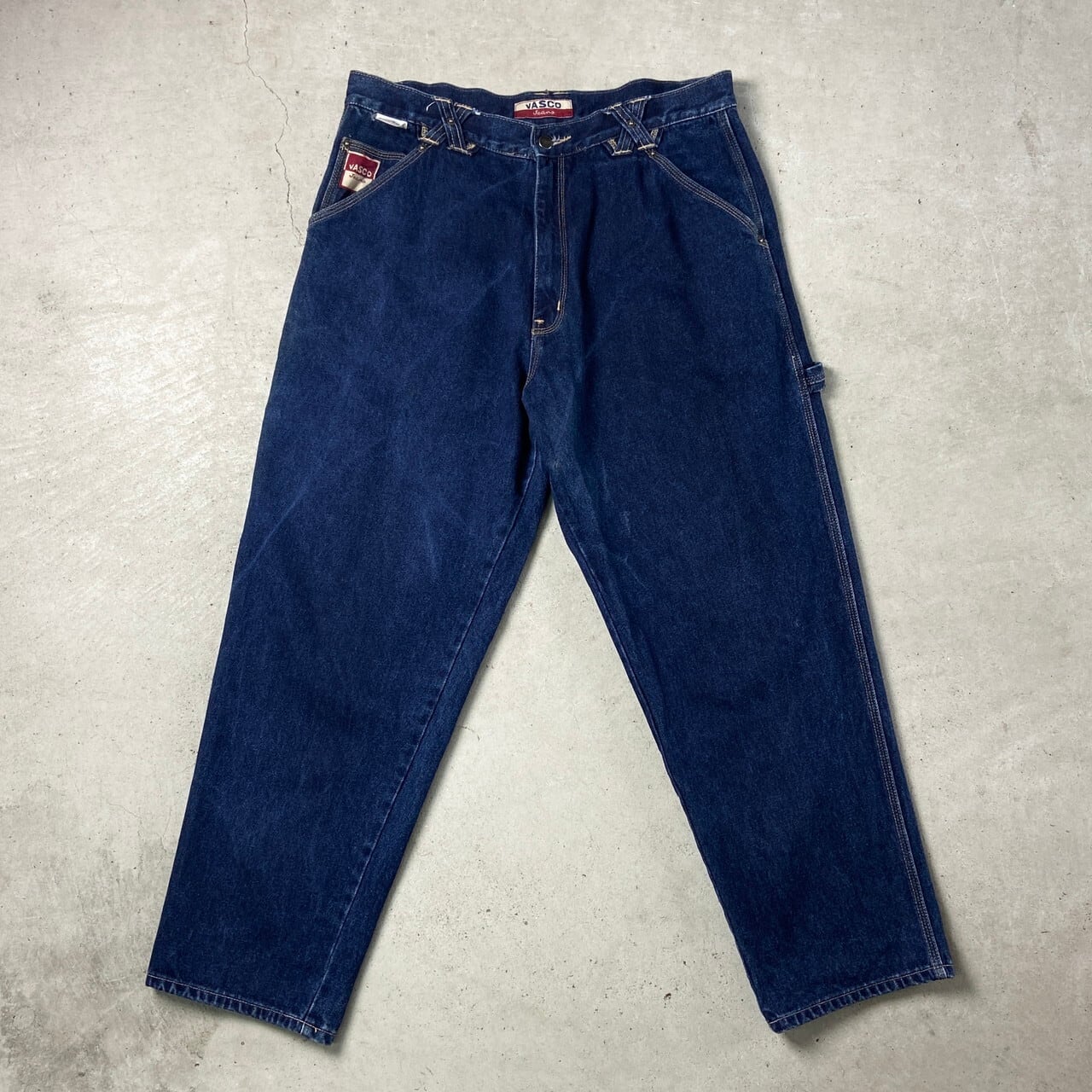 90年代〜 VASCO JEANS バギーデニムパンツ ワイドデニムパンツ W38