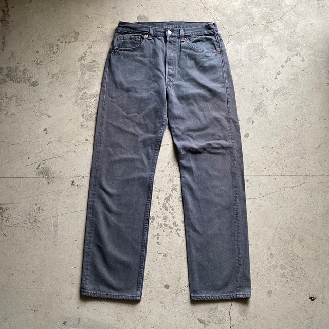 USED 古着Levi's リーバイス　501 USA製　ブラック　BLACK
