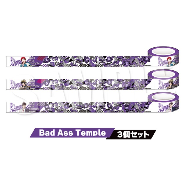 『ヒプノシスマイク-Division Rap Battle-』Rhyme Anima ＋ マスキングテープ3個セット [Bad Ass Temple]