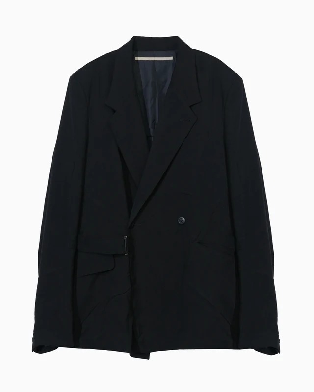 【26SS】Tamme タム /WRINKLED DOUBLE - BREASTED JACKET