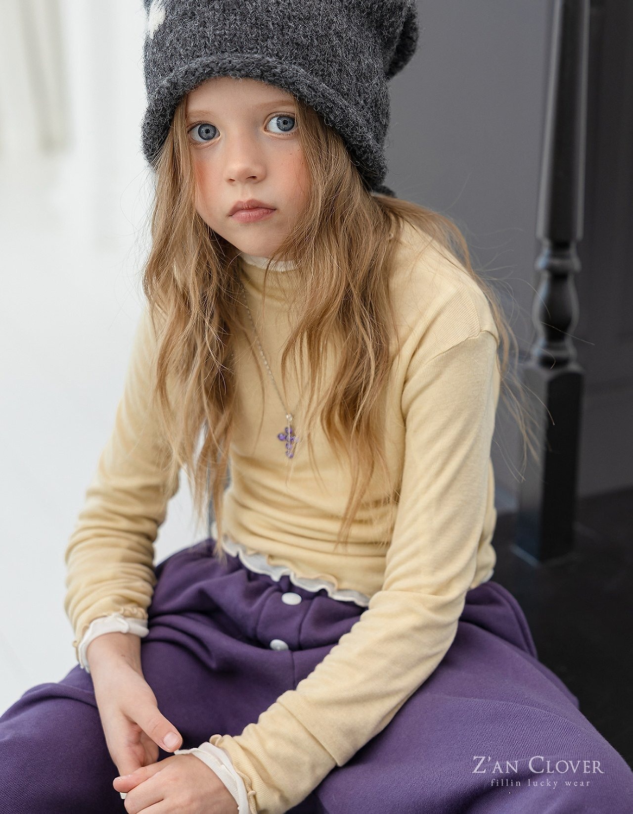 ZAN CLOVER［取寄］wave layered tee 26winter