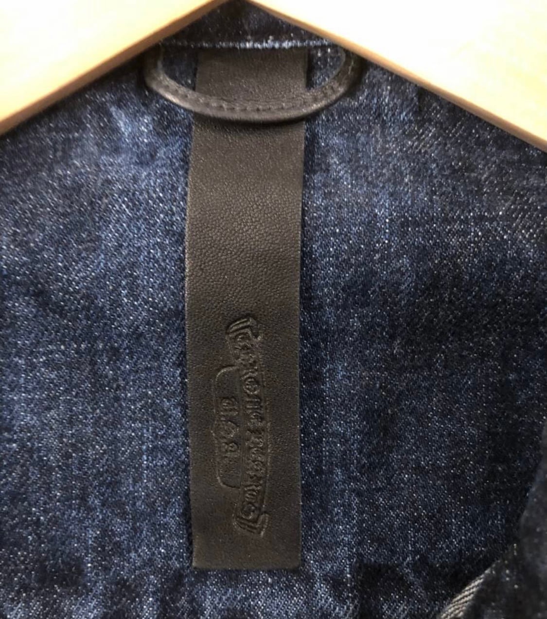 CHROME HEARTS クロムハーツ ルーズエンド クロスパッチ デニム