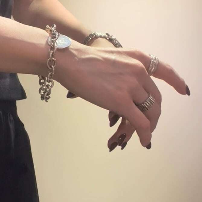 希少【TIFFANY＆CO】2454 【16号】ティファニーサマセットメッシュ