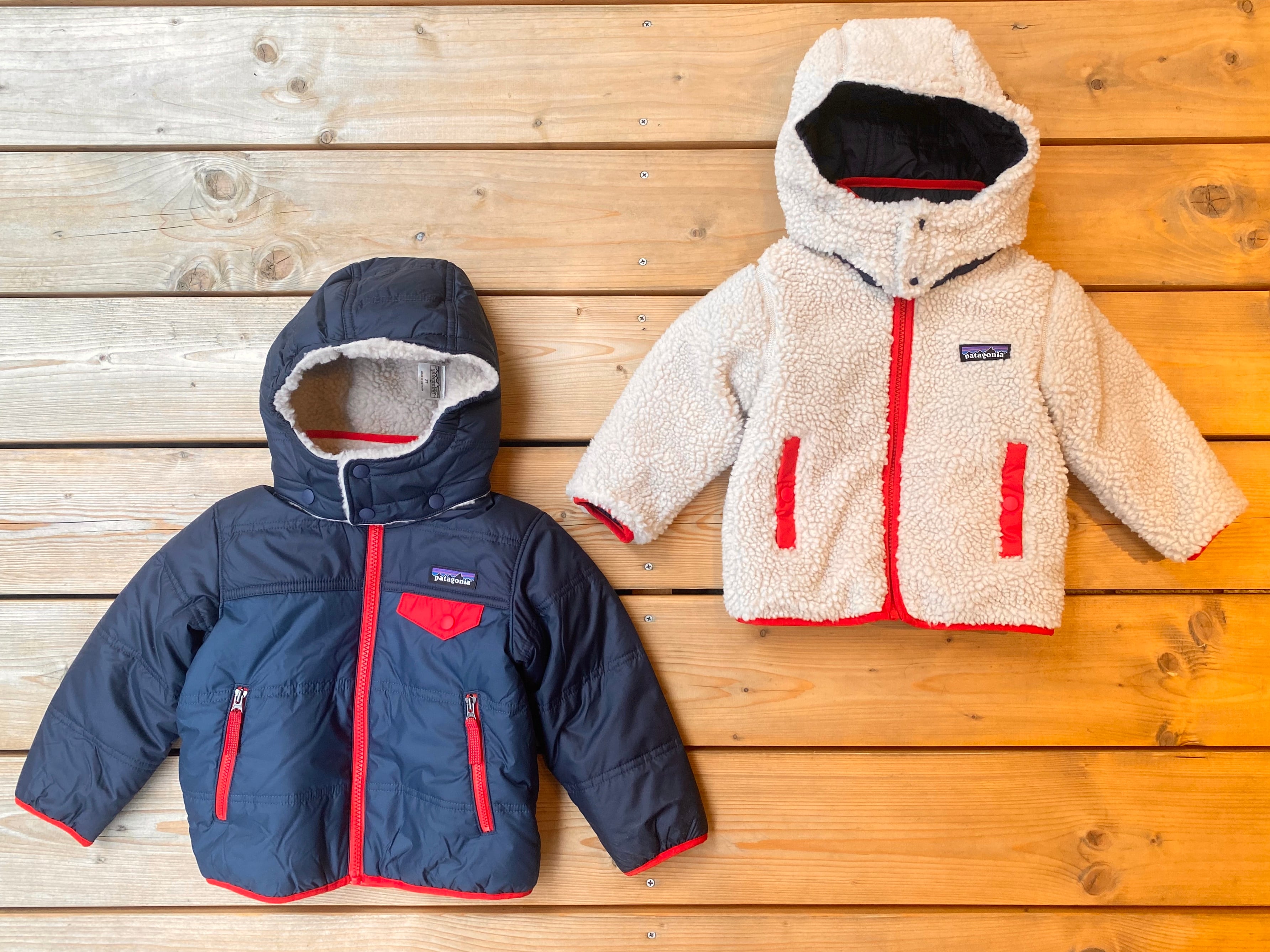 Patagonia リバーシブル トリプルズ・フーディ 6～12M