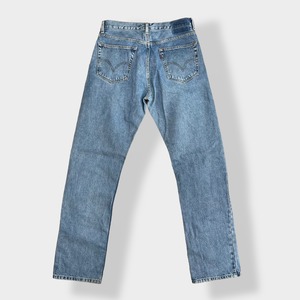 【LEVI'S】505 REGULAR FIT デニム ジーパン ジーンズ テーパード ジッパーフライ W33 L34 リーバイス レギュラーフィット US古着