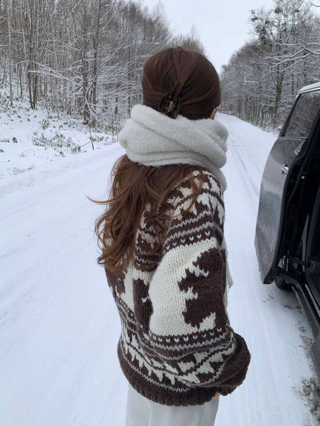 (予約) ounce / Powder hoodie duffle mustang coat