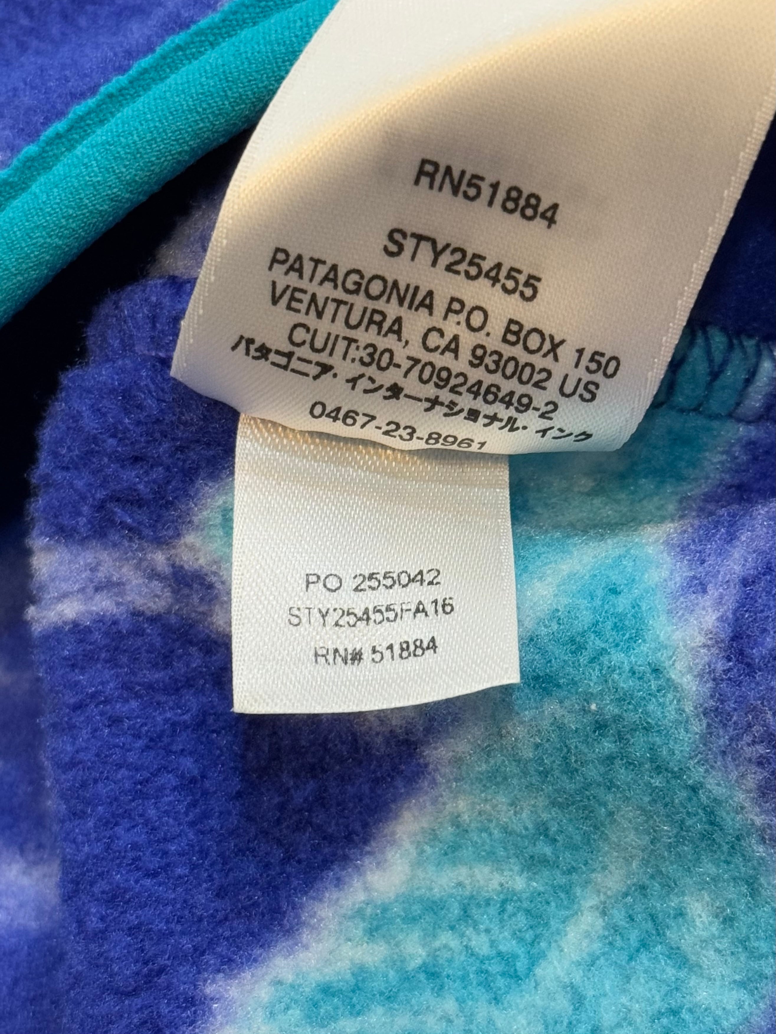 Patagonia SYNCHILLA Snap-T Fleece Pullover STY25455 FA16