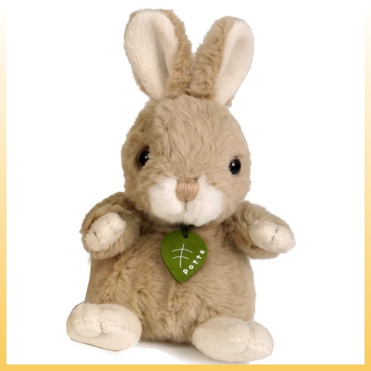 ぐりっこちゃんぬいぐるみ 焦げ茶たち耳うさぎ droguerie Potte うさぎ たち耳 ぬいぐるみ | うさぎセレクトショップ森音
