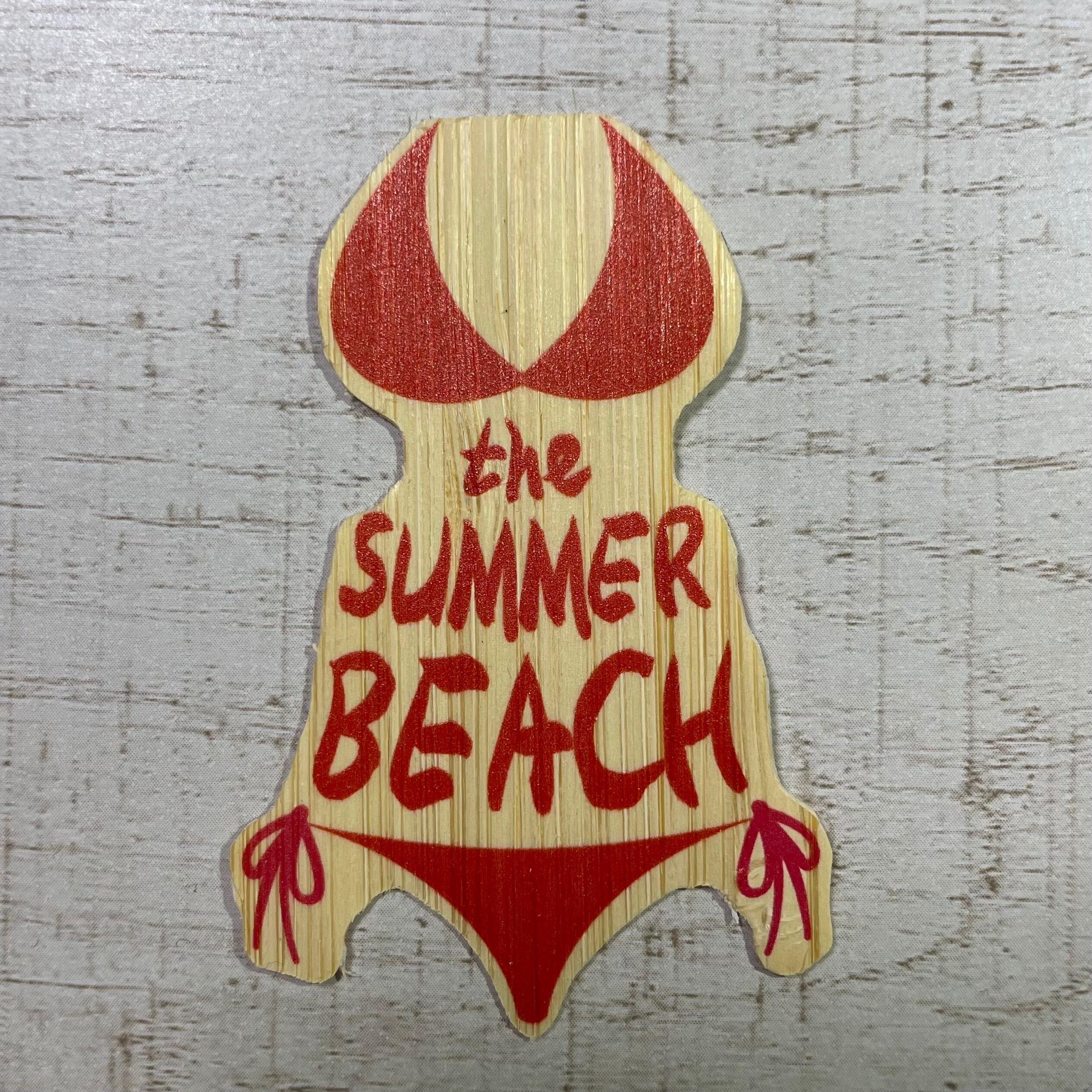 バンブーステッカー　ビキニ　ステッカー