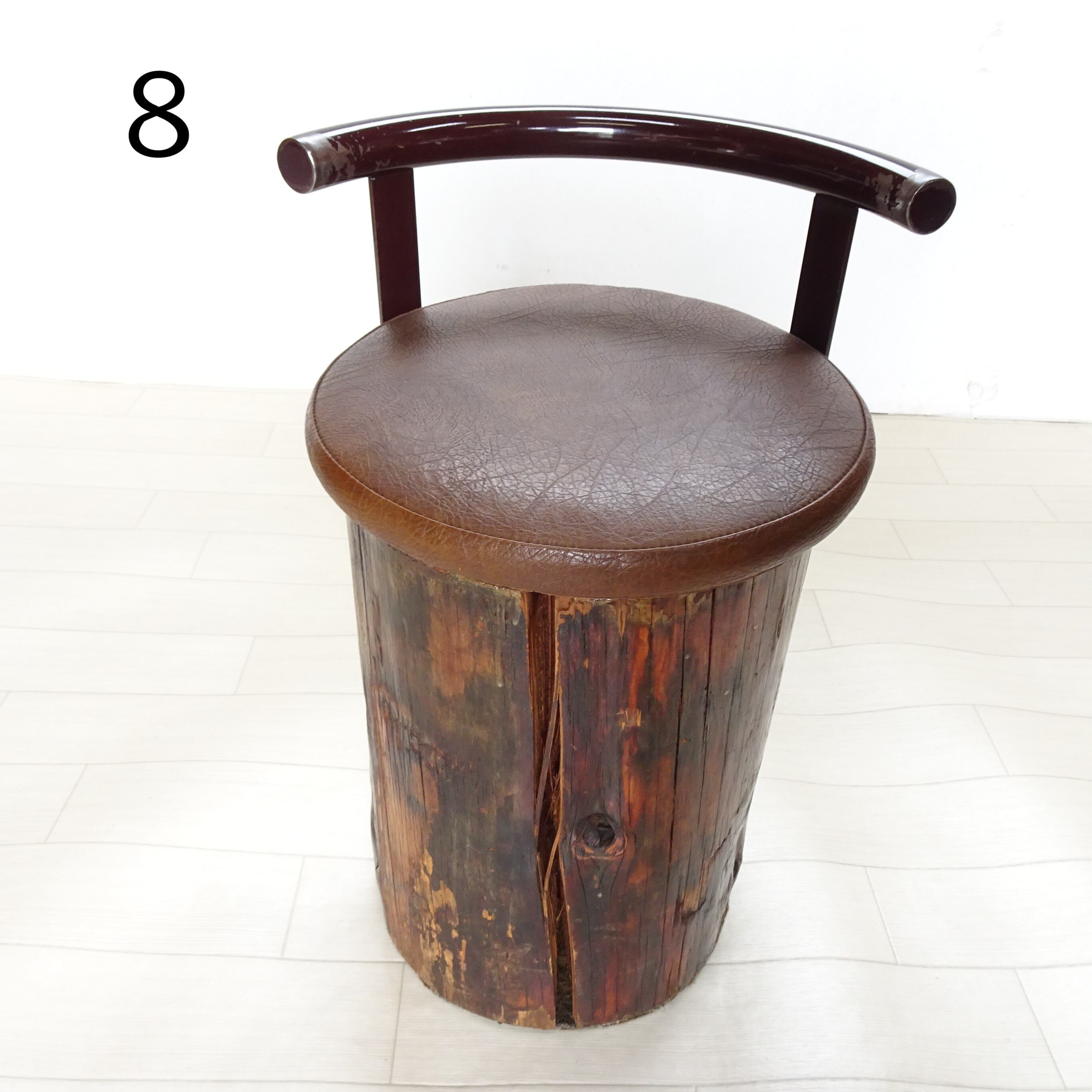 乱歩° 丸太の椅子(ロータイプ)8