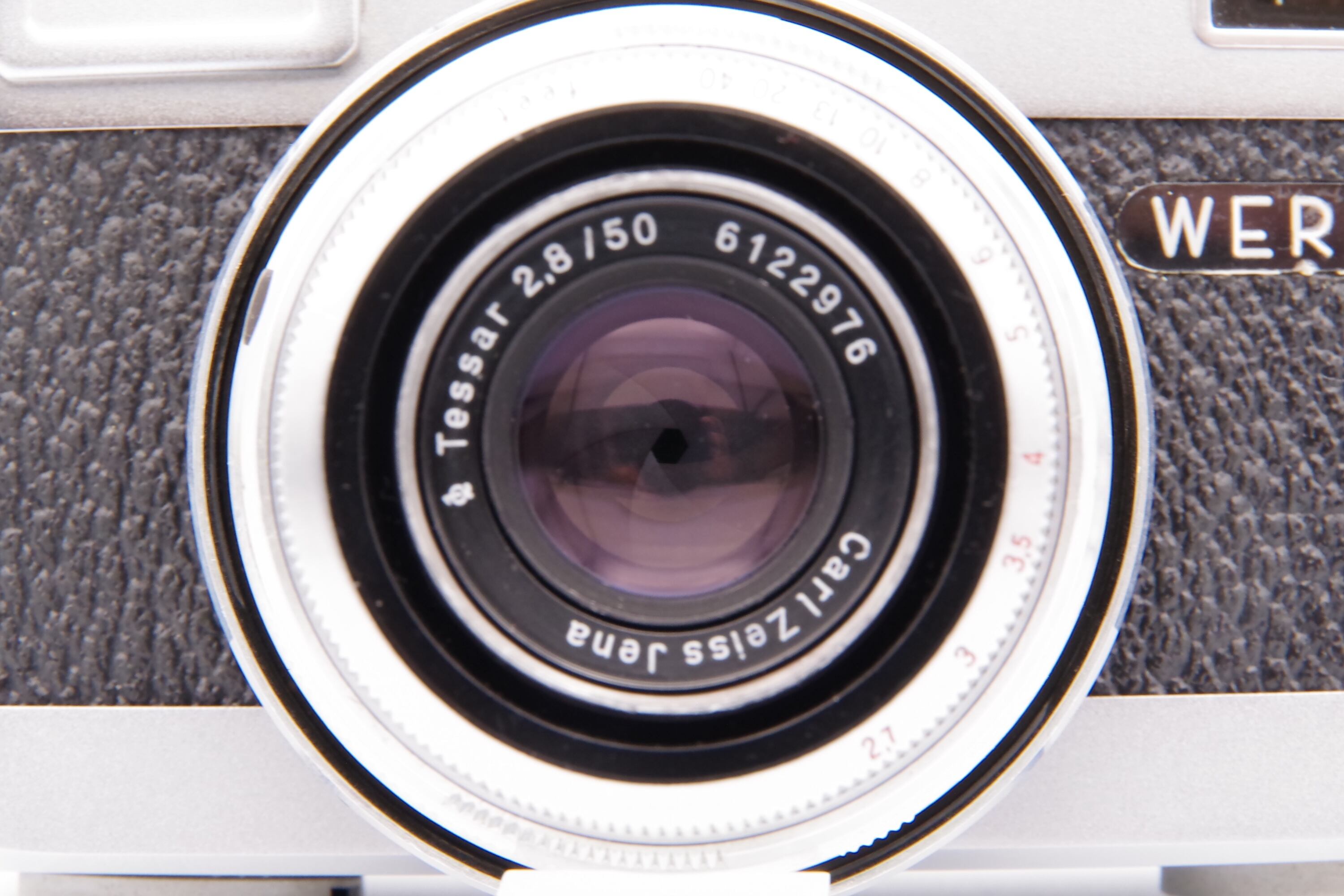 委] WERRA IV BLACK / Tessar 50mm F2.8 Carl Zeiss Jena カール
