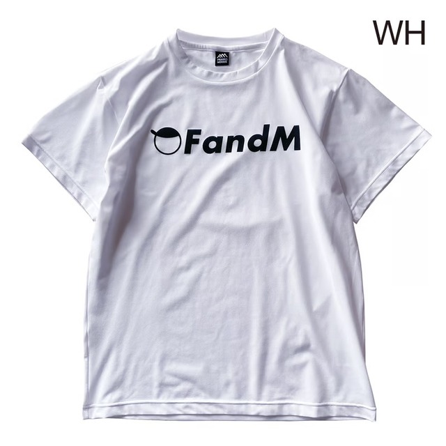 STAMP RUN&CO(スタンプ) STAMP WIDE TEE (WHITE / NAVY BORDER)