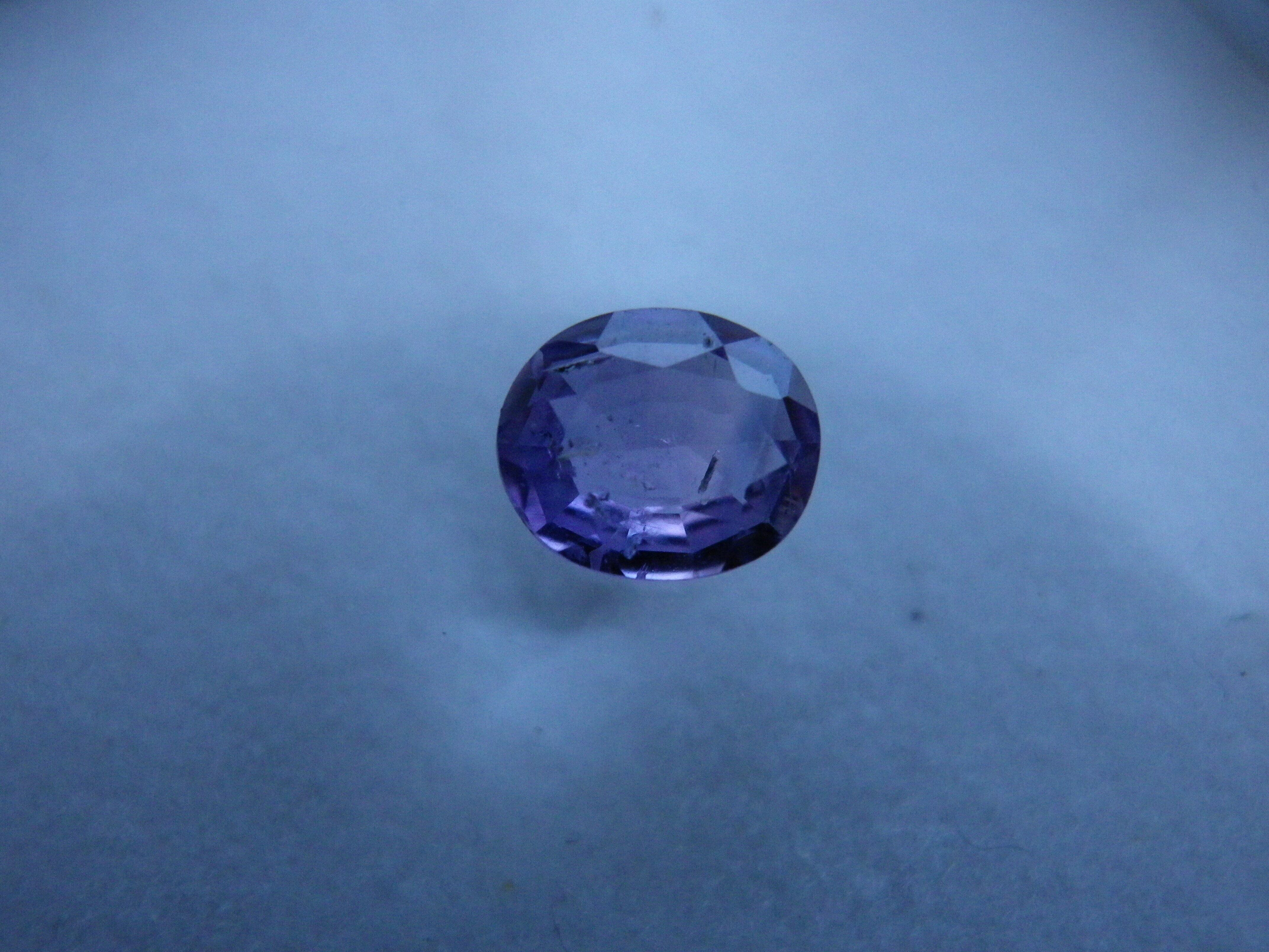 天然 パープル系サファイア CC 0 . 6 1 ct スリランカ産 # SA1166