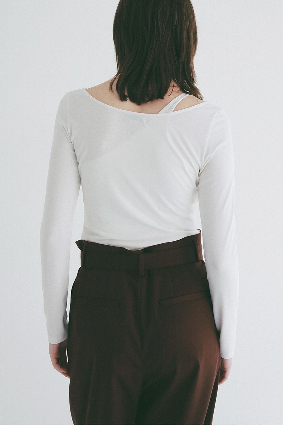 CLANE CUP IN ONE SHOULDER SET TOPS | FLICKA ASHIYA