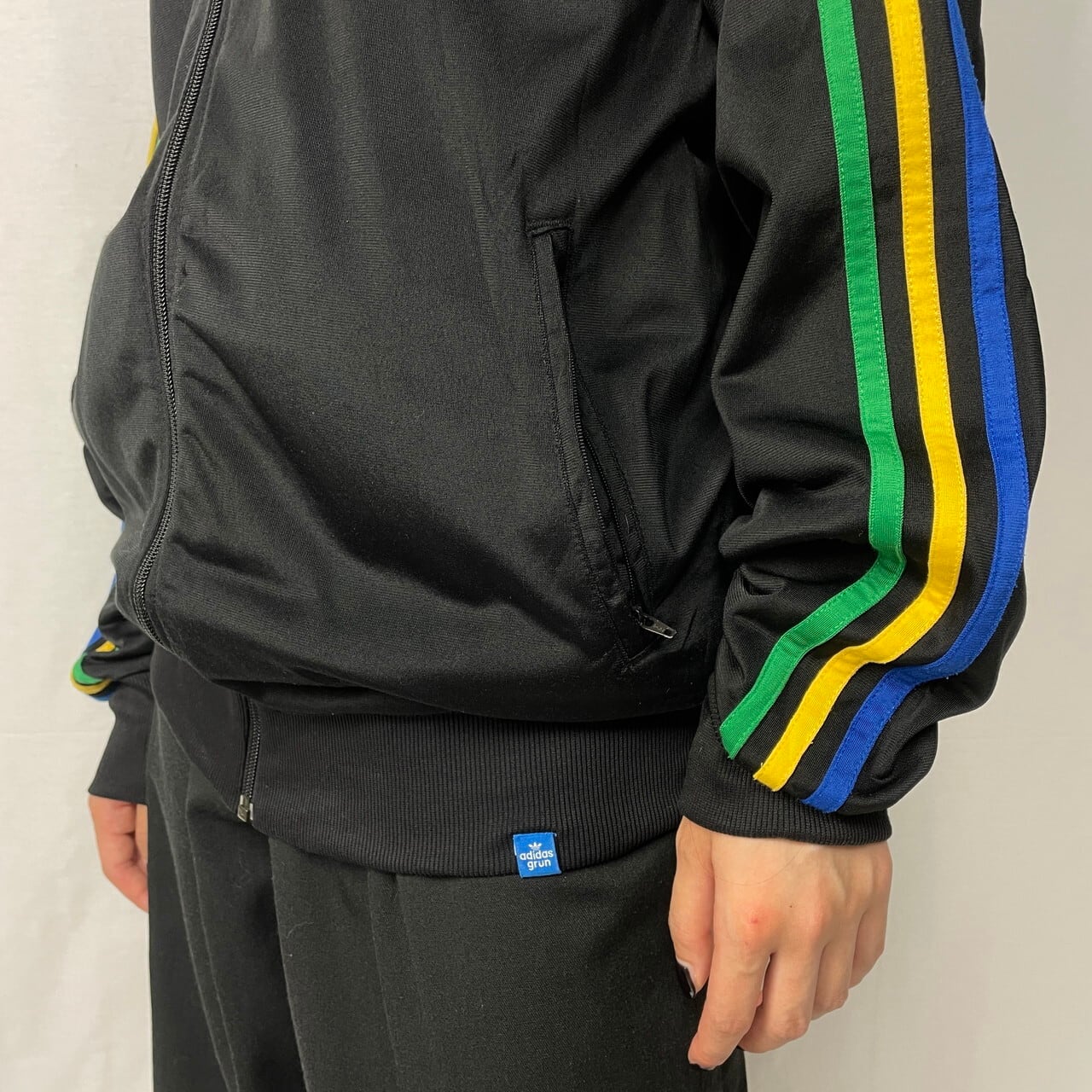 00年代 adidas アディダス トレフォイルロゴ ジャージ トラック