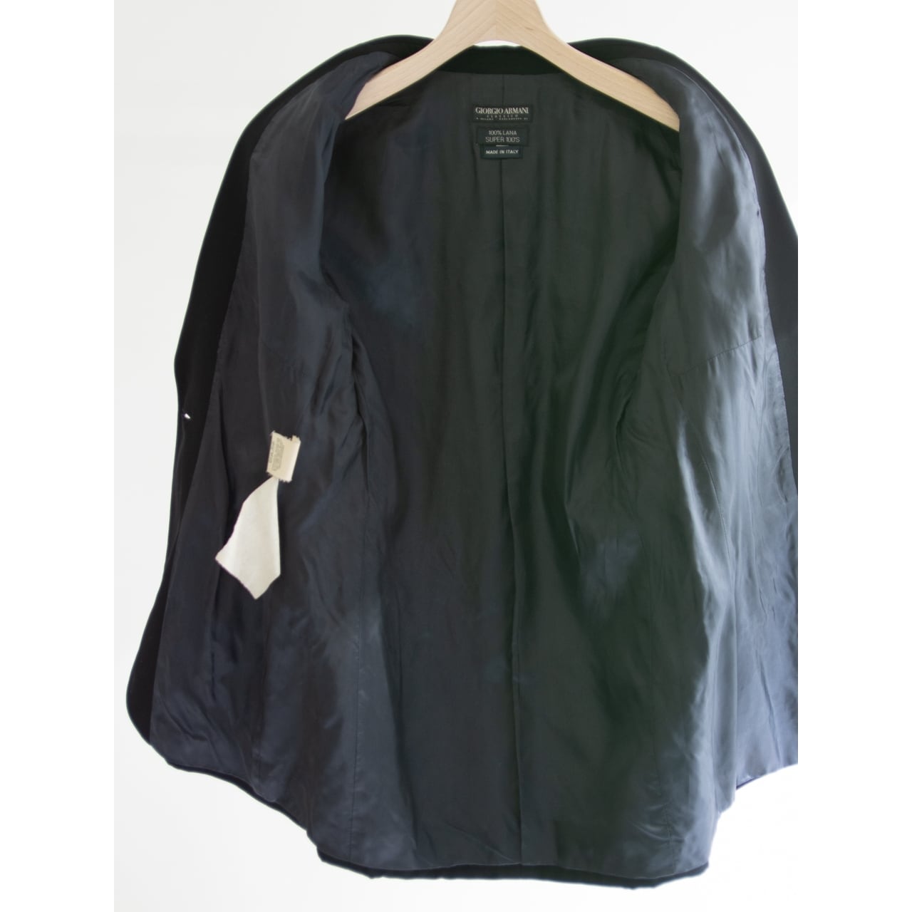 【GIORGIO ARMANI CLASSICO】Made in Italy 80-90's 100% Wool "SUPER 100'S" Tailored Jacket（ジョルジオアルマーニ クラシコ イタリア製 ウールテーラードジャケット）