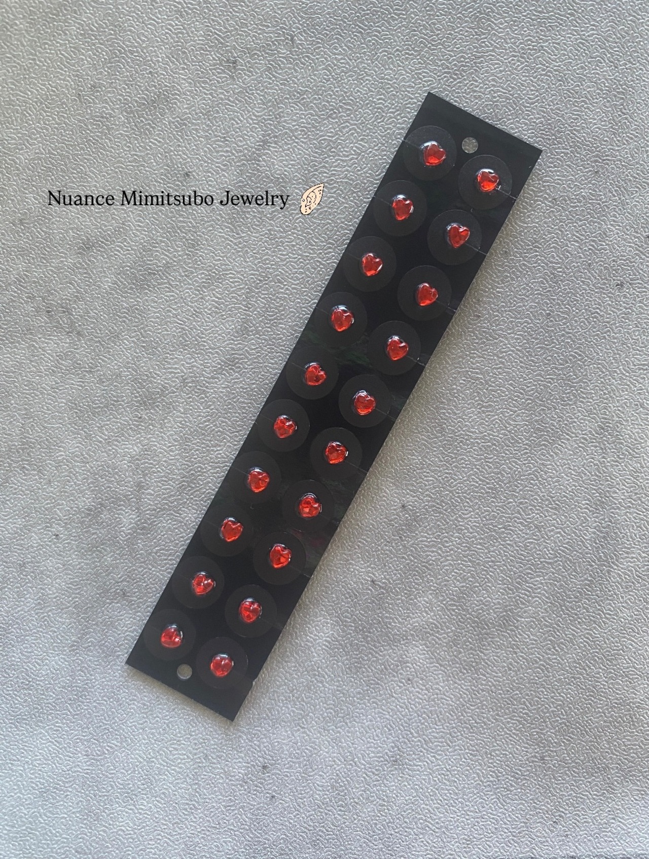 【Small heart】Nuance Mimitsubo Jewelry ジュエリーシート