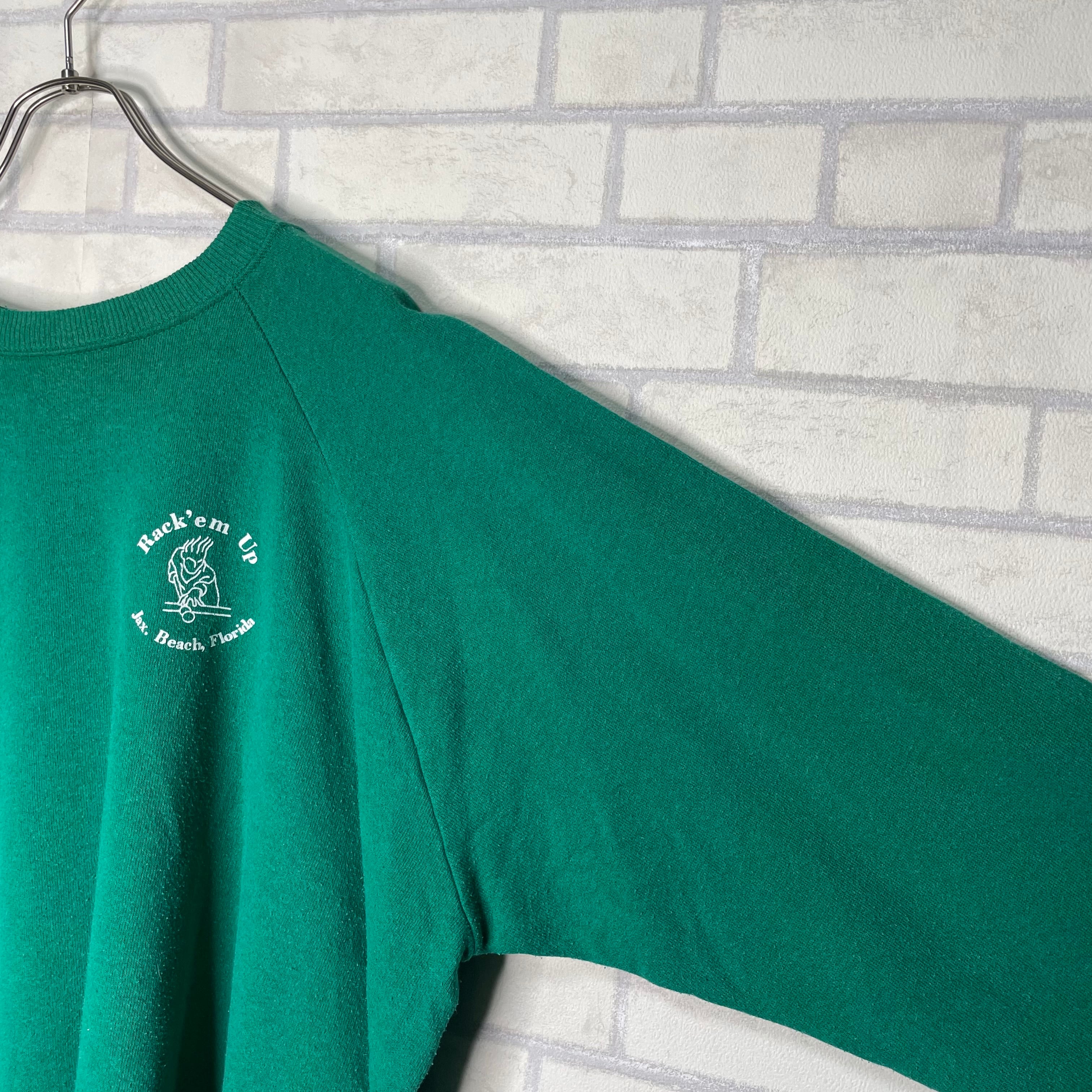 Made in USA】【ラグランスリーブ】Hanes her way スウェット XL 両面 